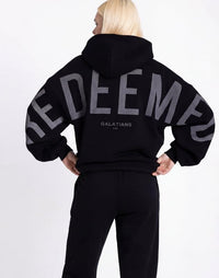 Redeemed - Gray Print - Black