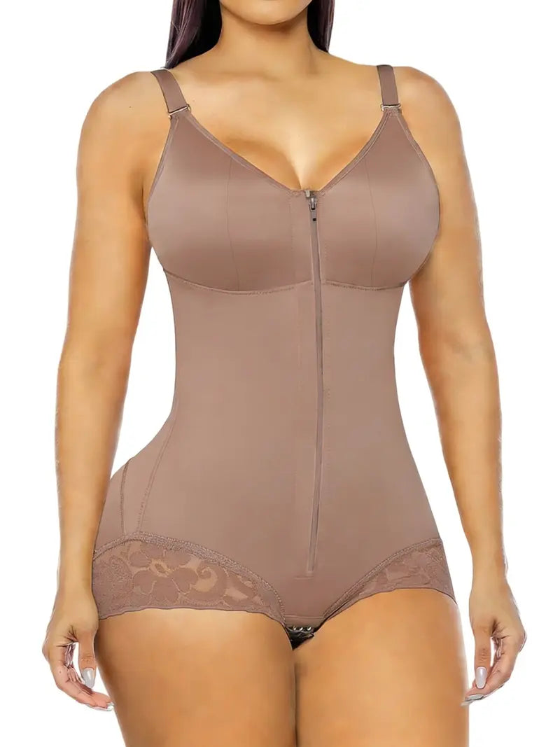 SculptZip Tummy Control Bodysuit