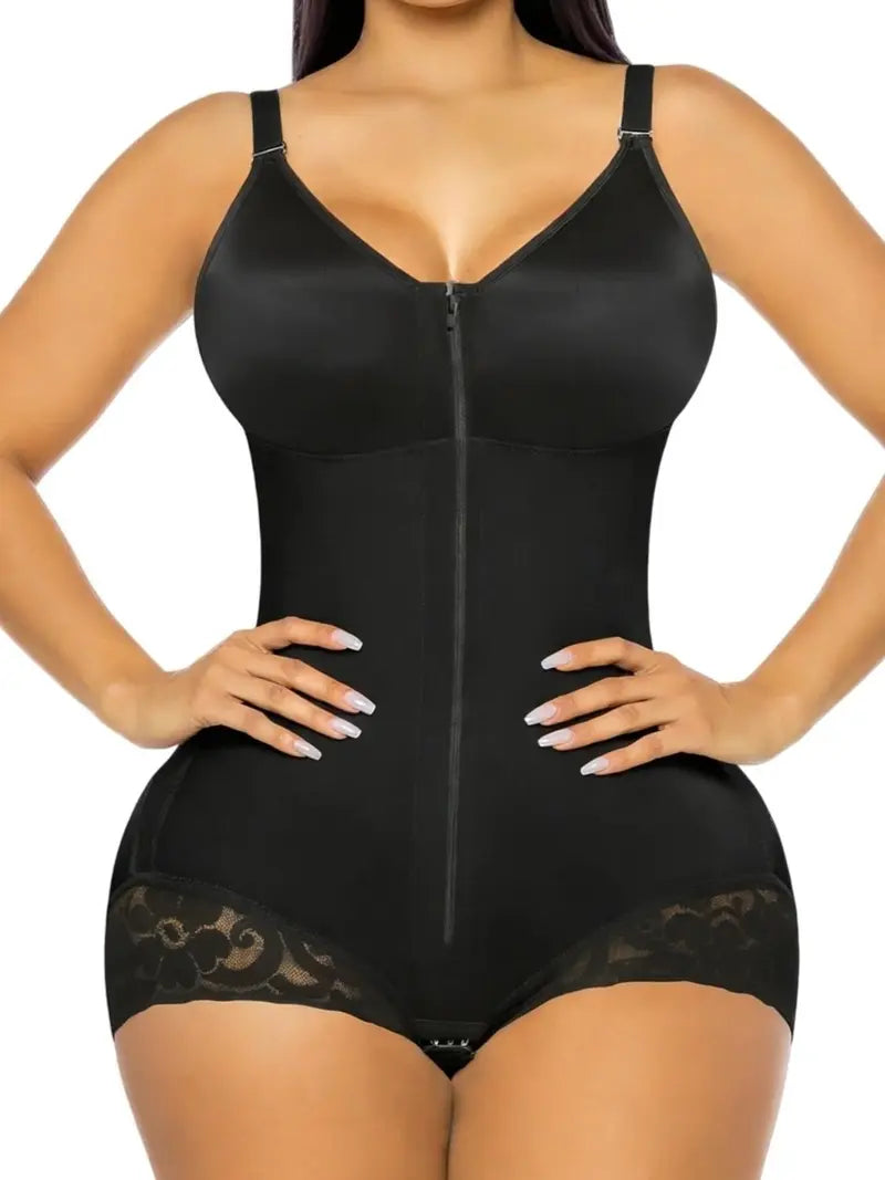 SculptZip Tummy Control Bodysuit