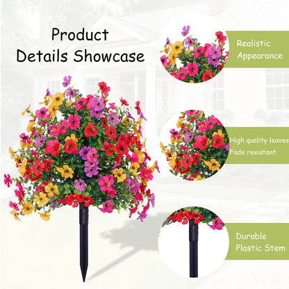 Artificial Flowers for Outdoor Indoor Garden