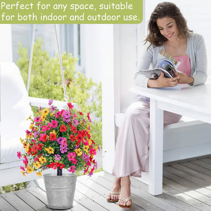 Artificial Flowers for Outdoor Indoor Garden